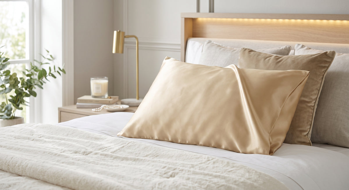 Satin pillowcase
